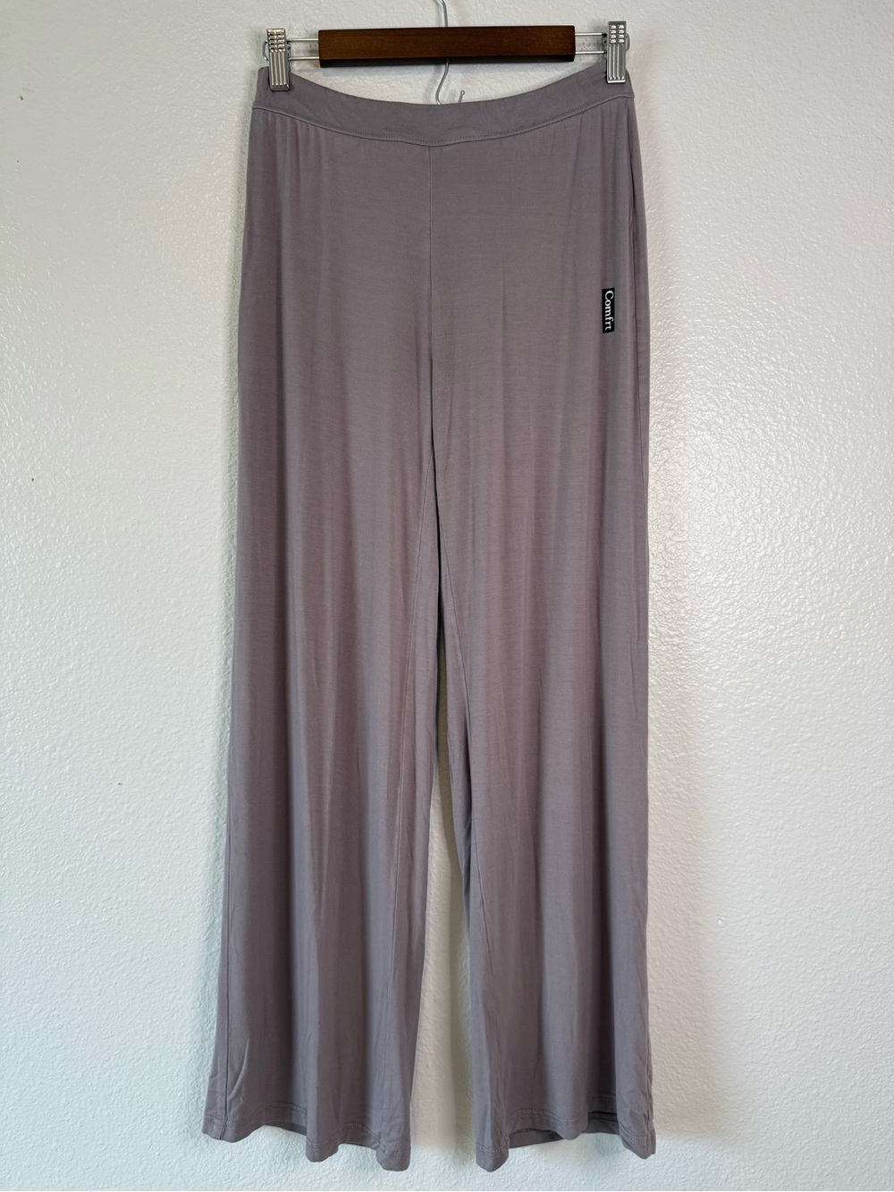 Comfrt Cloud Lounge Pants Steel Gray Small Wide Leg Original Style